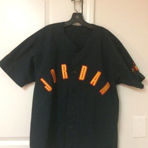 Michael Jordan Nike Baseball Shirt